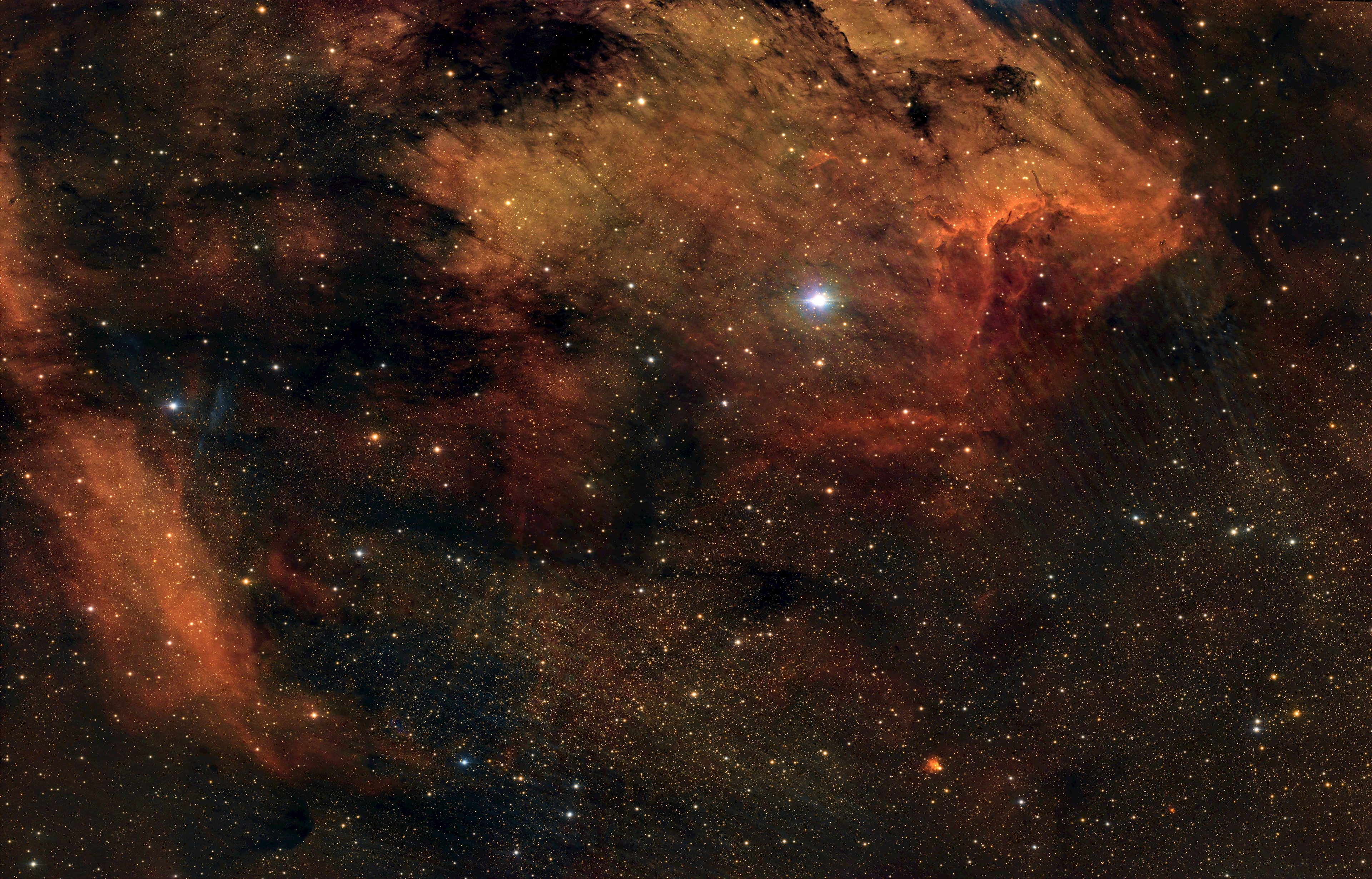 Pelican Nebula - Herbig-Haro 555