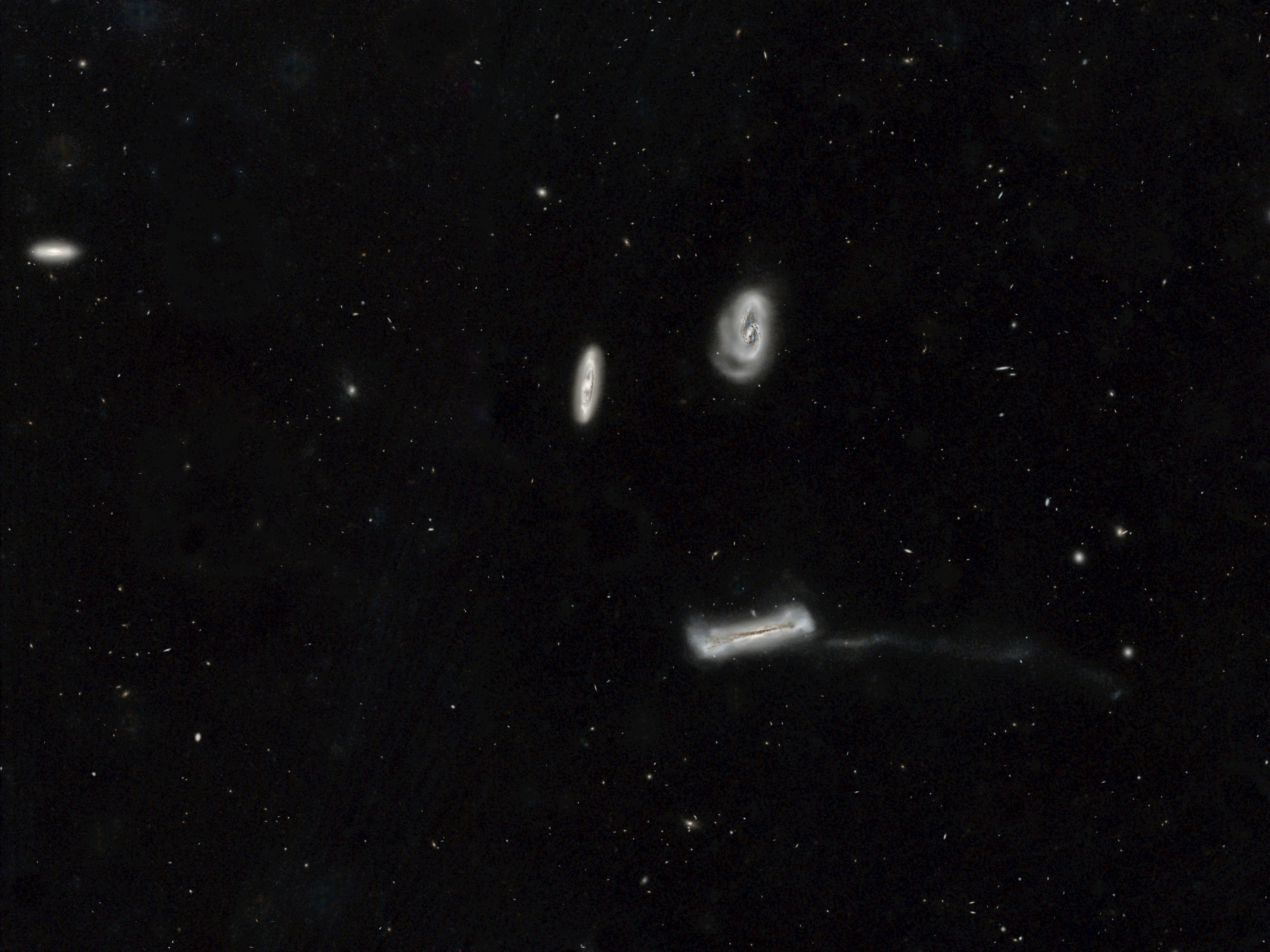 M65, M66, Hamburger G., no MW stars