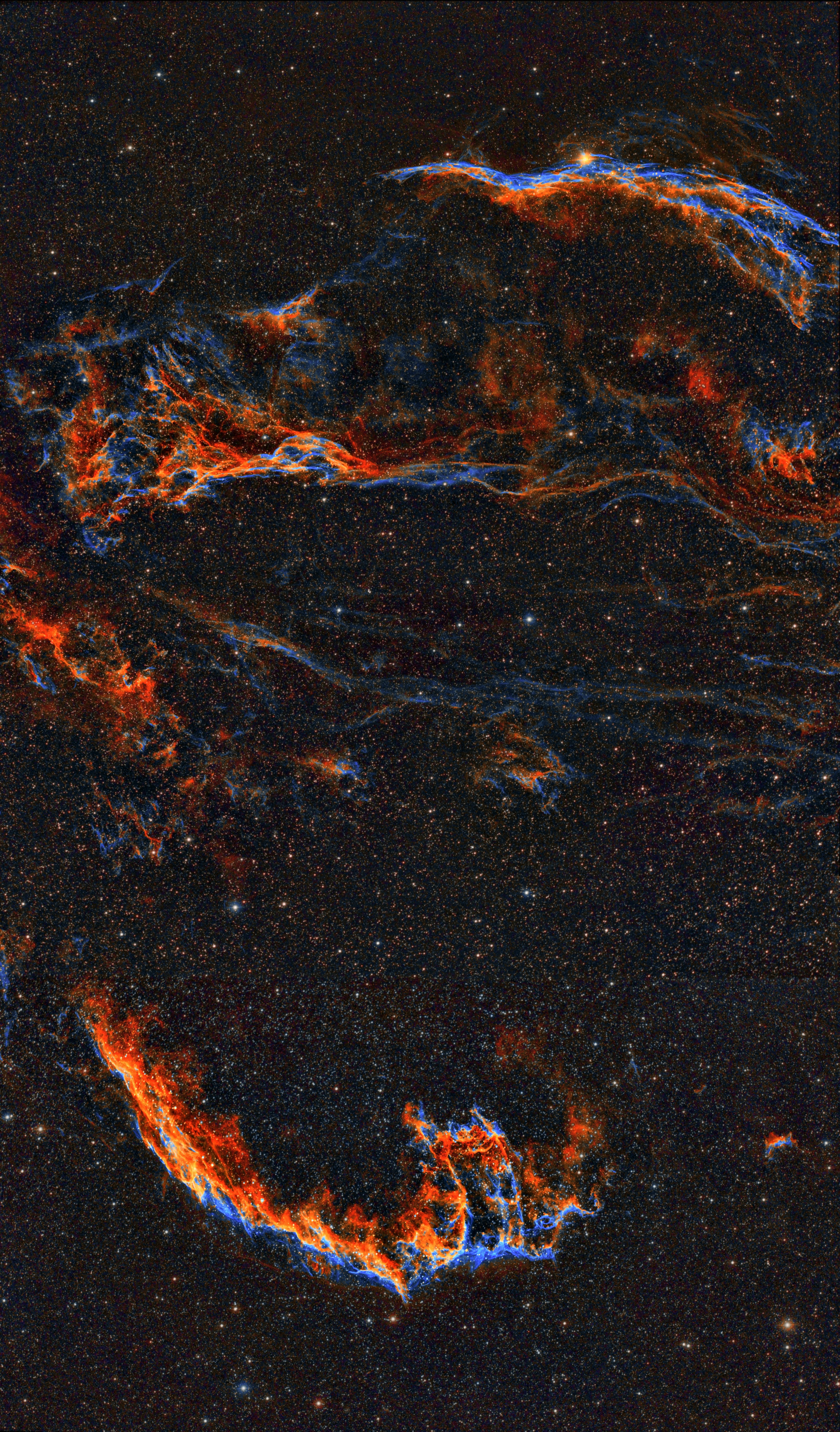 Mosaic of Veil & Filamentary Nebulae