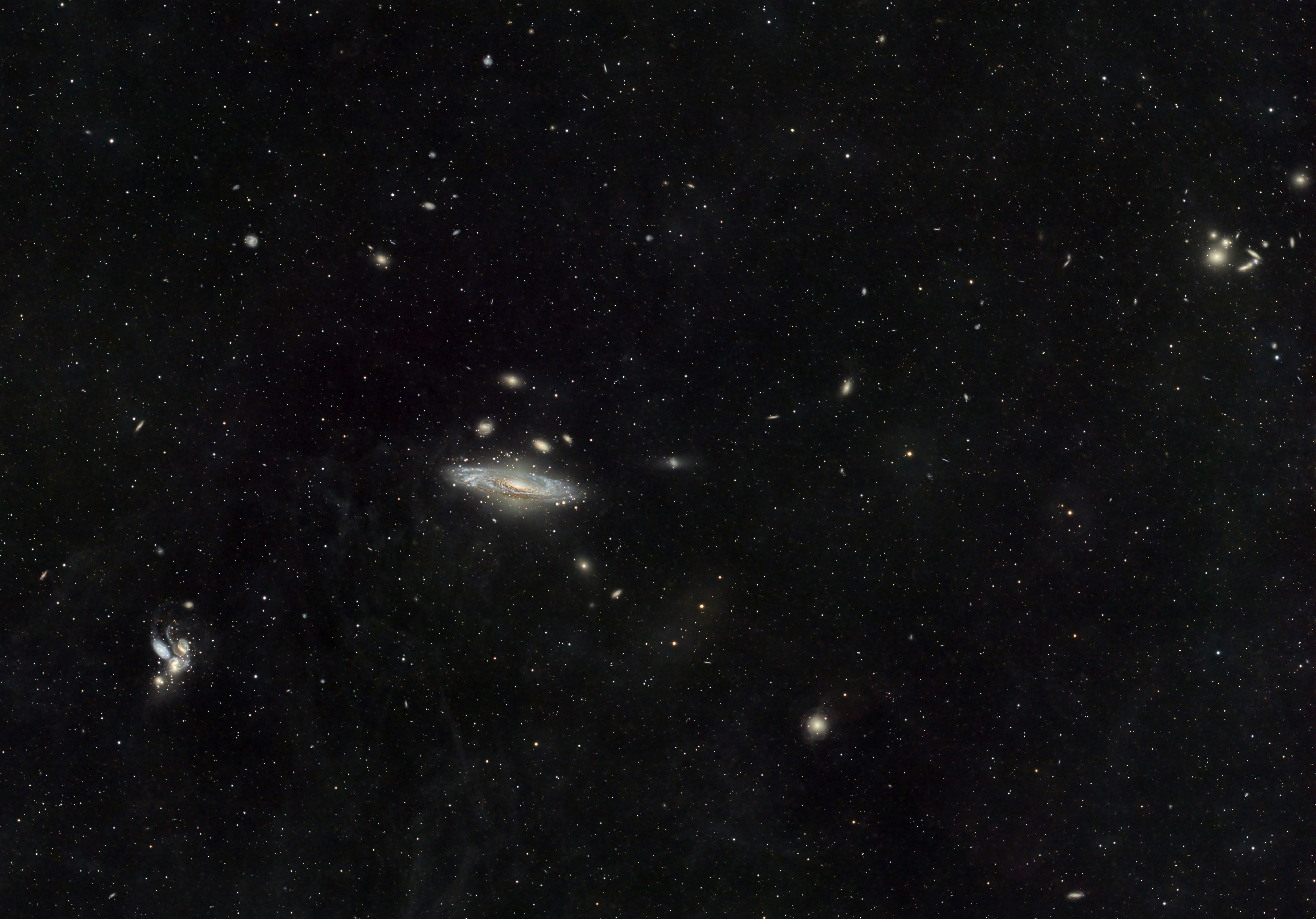Deerlick Galaxy Cluster & Stephan's Quintet