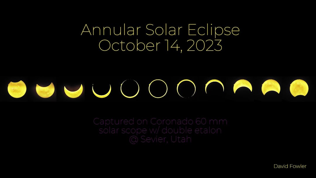 2023 Annular Solar Eclipse